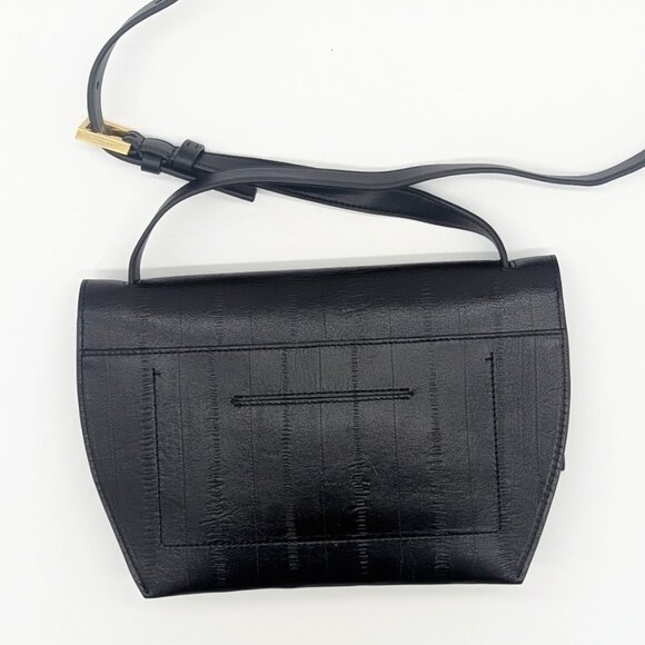 All Saints Harley Eel Embossed Leather Crossbody - Picture 2 of 10